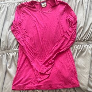 Cherokee Fuchsia Long Sleeve underscrub Tee